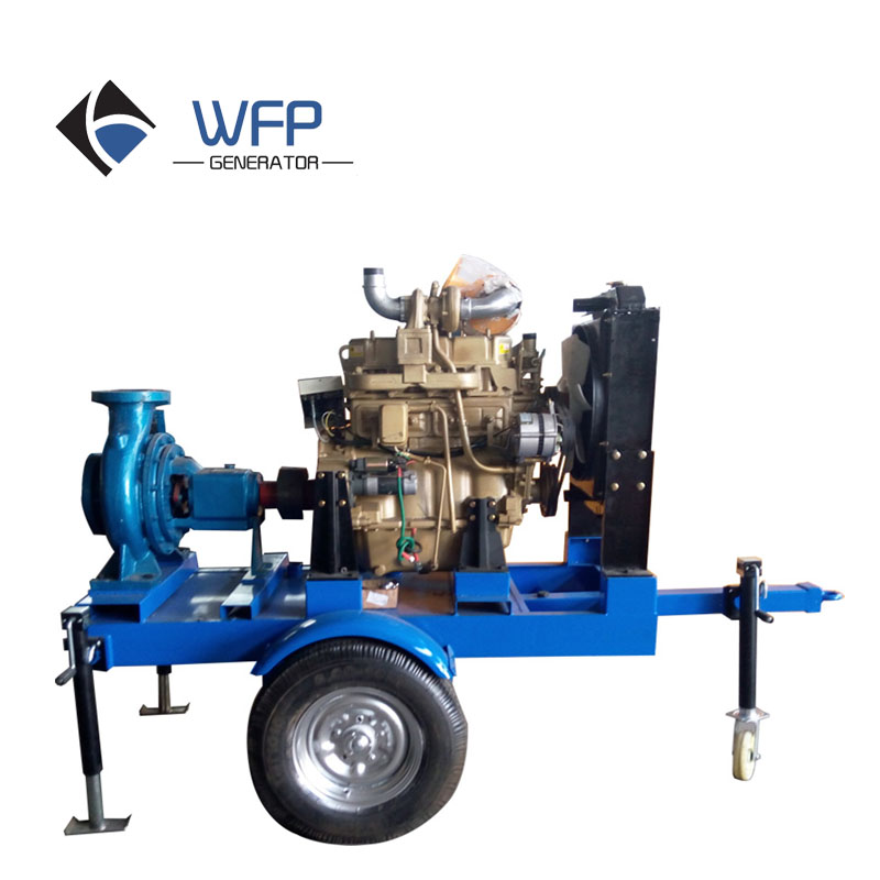 Tralier type water pump